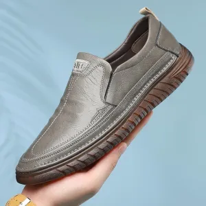 2023 Men's Hand Stitched Casual Work Shoes