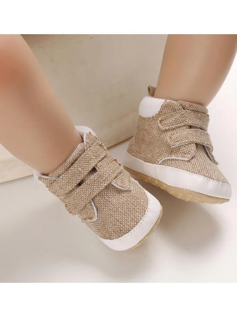 4 Colors Winter Stylish Baby Boy Solid Color Ankle Shoes