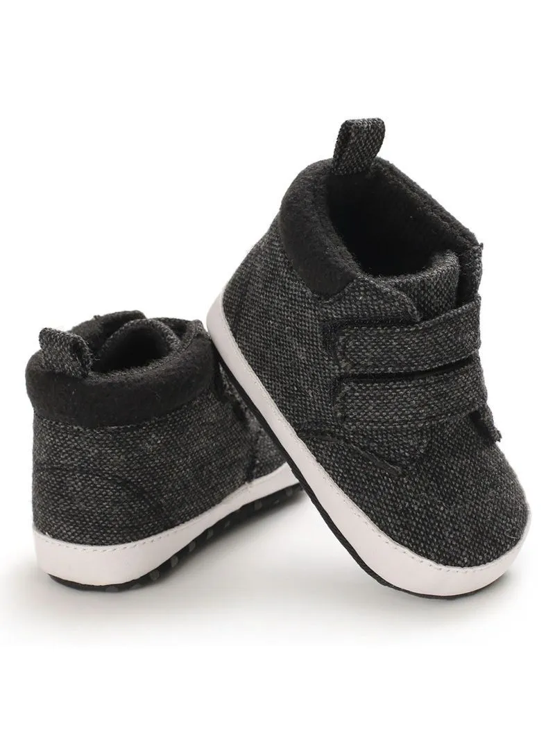 4 Colors Winter Stylish Baby Boy Solid Color Ankle Shoes