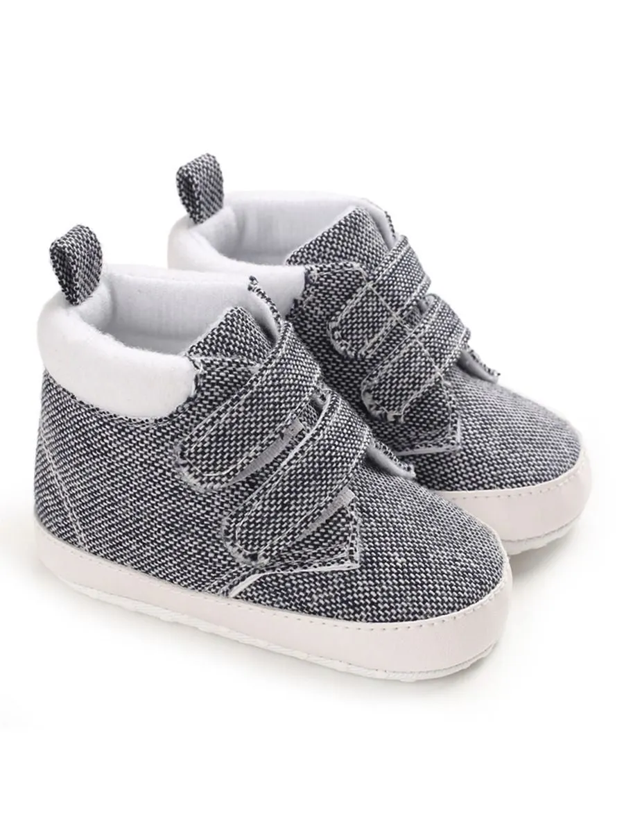 4 Colors Winter Stylish Baby Boy Solid Color Ankle Shoes