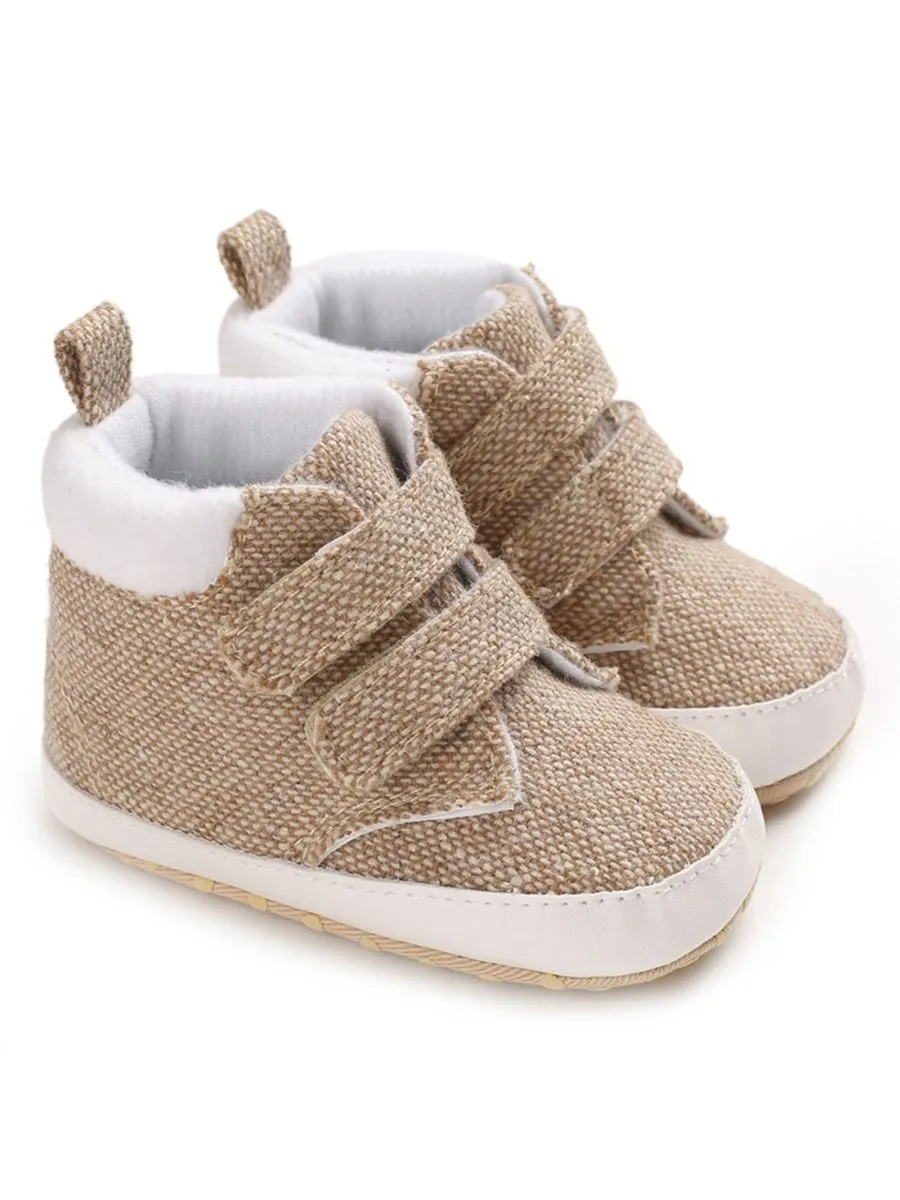 4 Colors Winter Stylish Baby Boy Solid Color Ankle Shoes