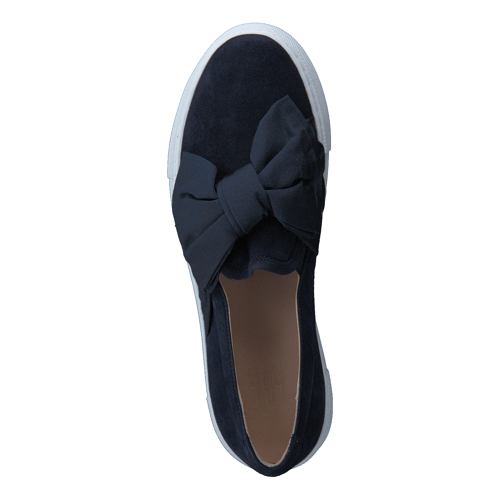 6026 Navy Suede Satin