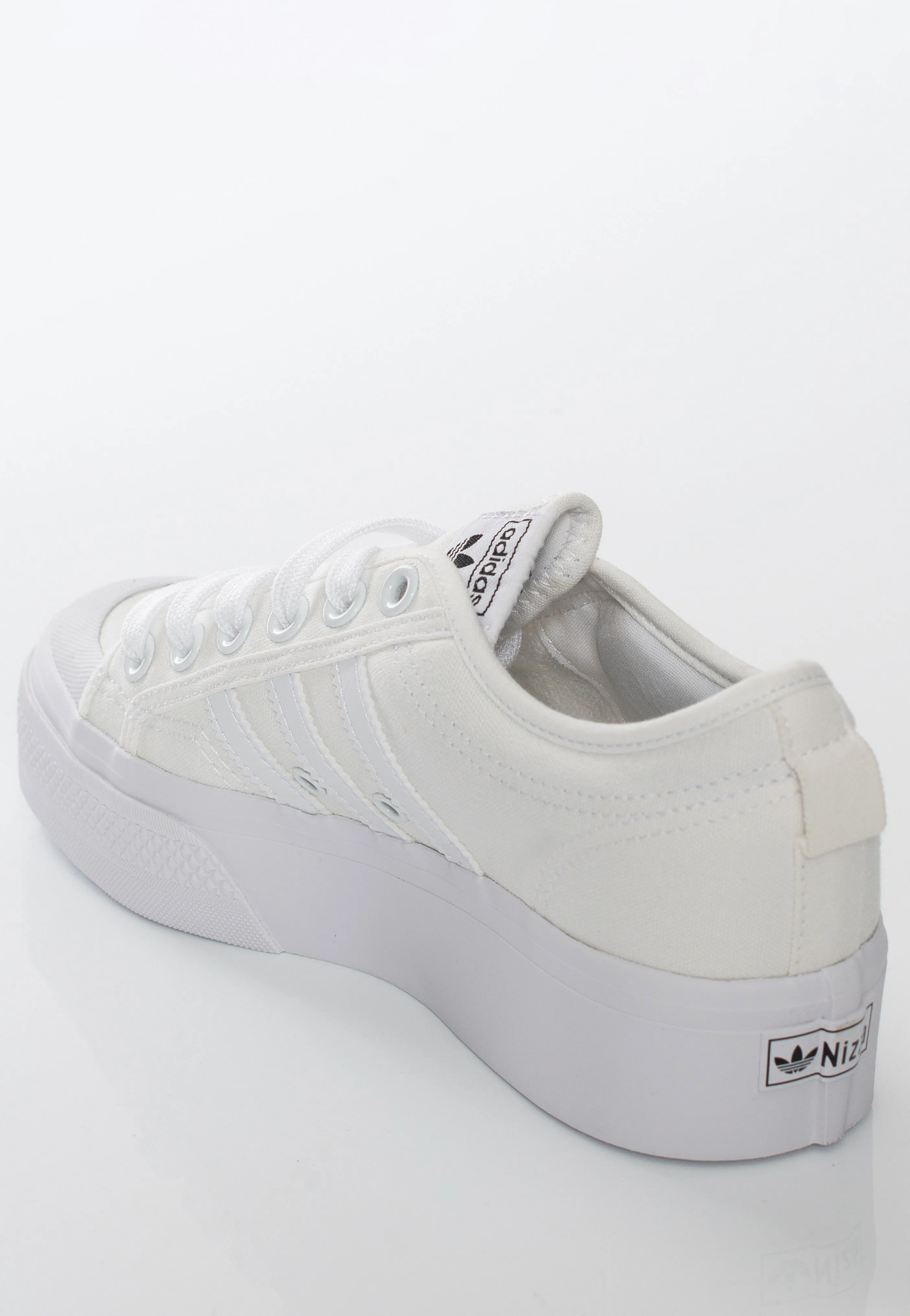 Adidas - Nizza Platform W Ftwr White/Ftwr White/Ftwr White - Girl Shoes