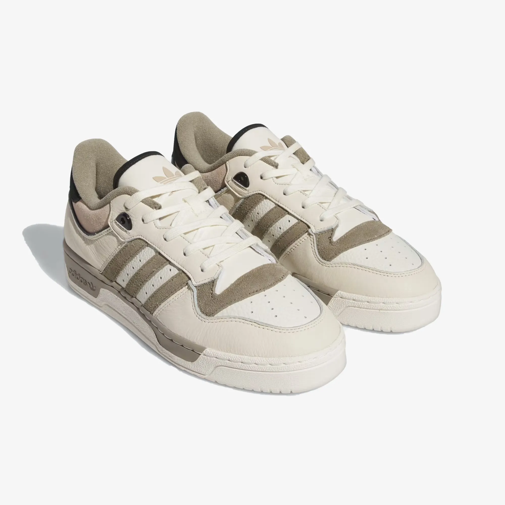 Adidas Originals | RIVALRY 86 LOW  { OFF WHITE/CORE BLACK/WONDER BEIGE