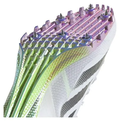 adidas Performance adizero Finesse White Green Pink Track & Field Shoes