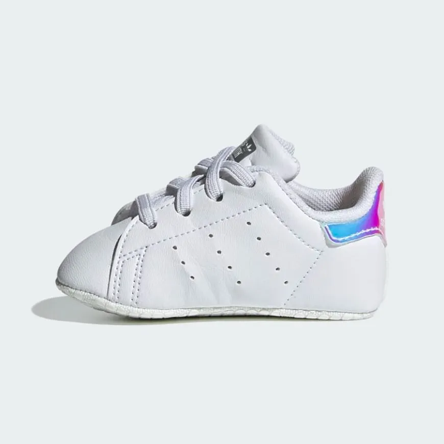 Adidas Stan Smith Crib Infant-Unisex Original Shoes White/Metallic