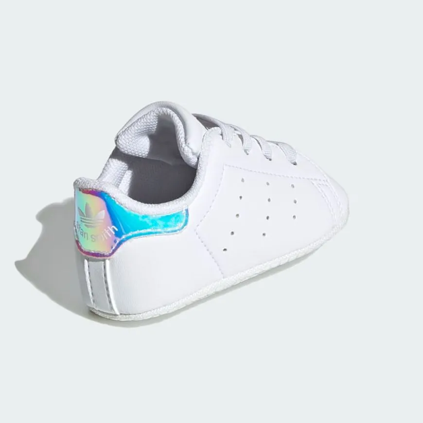 Adidas Stan Smith Crib Infant-Unisex Original Shoes White/Metallic