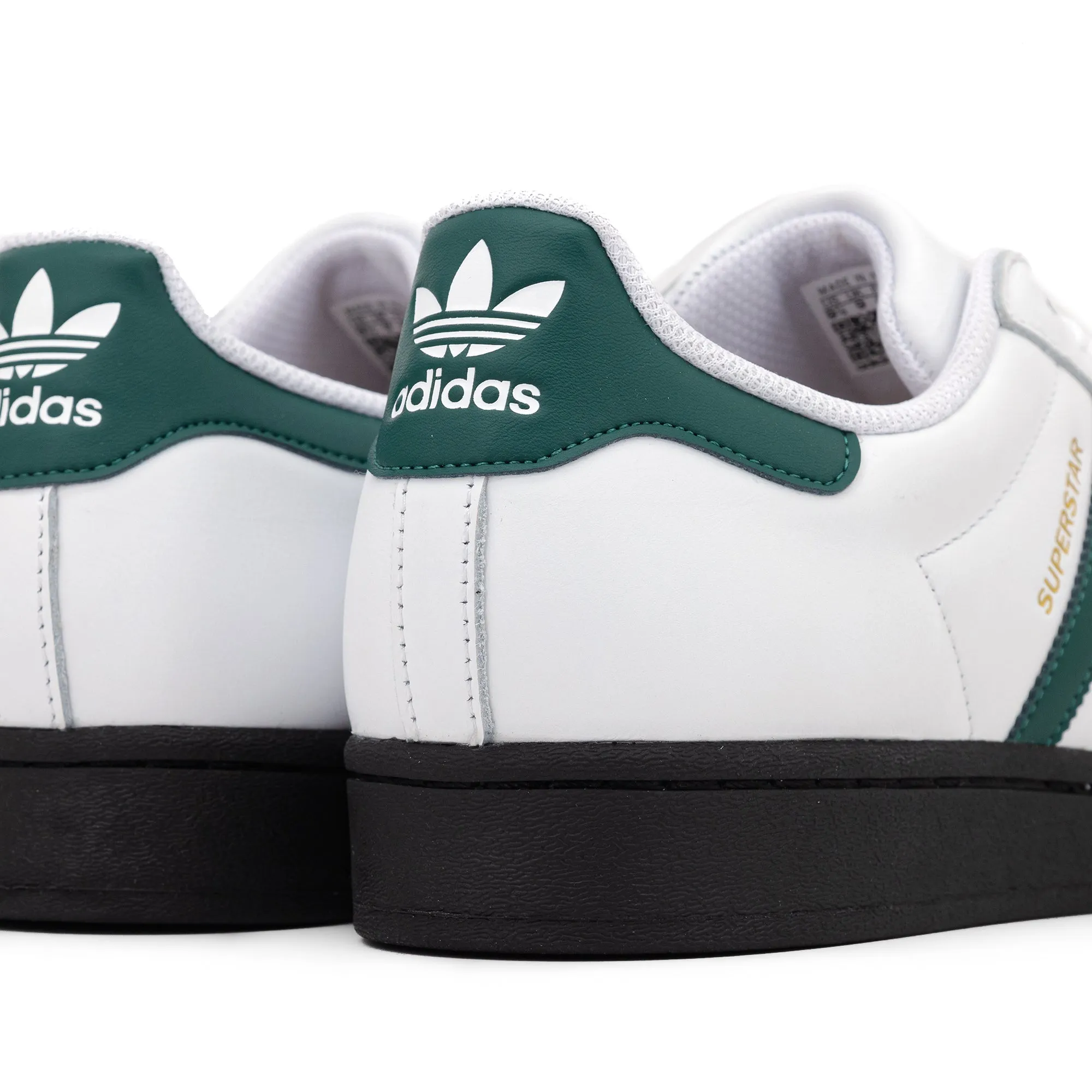 adidas Superstar White/Yellow/Collegiate Green IH3120