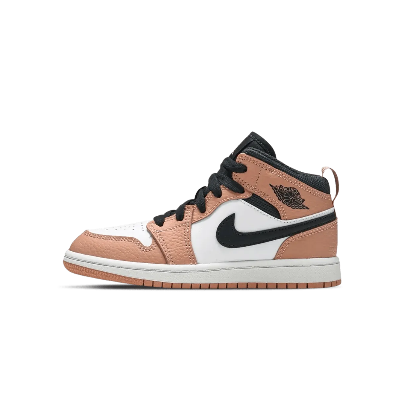 Air Jordan 1 Mid Children's 'Pink Quartz' (PS)