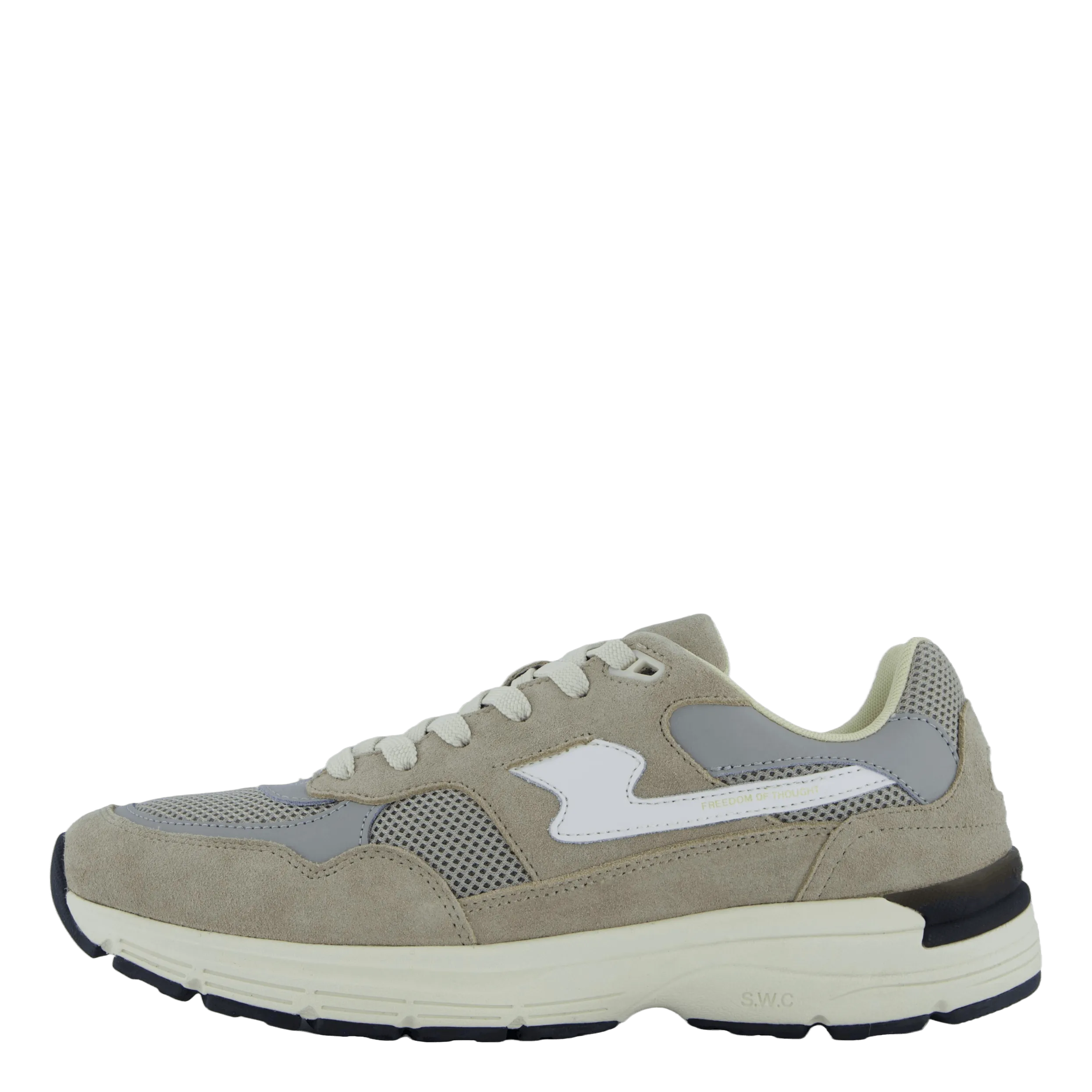 Amiel S-strike Suede Mix Light Grey