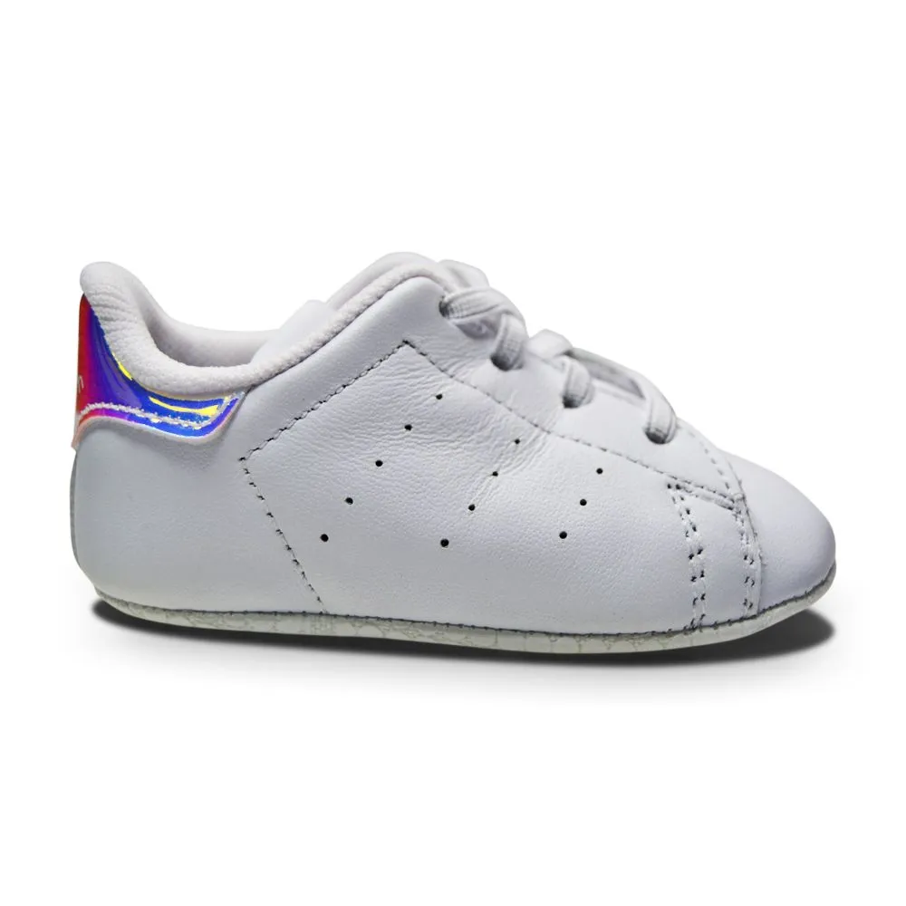 Babies Adidas Stan Smit Crib - CG6543- FTWWHT SILVMT