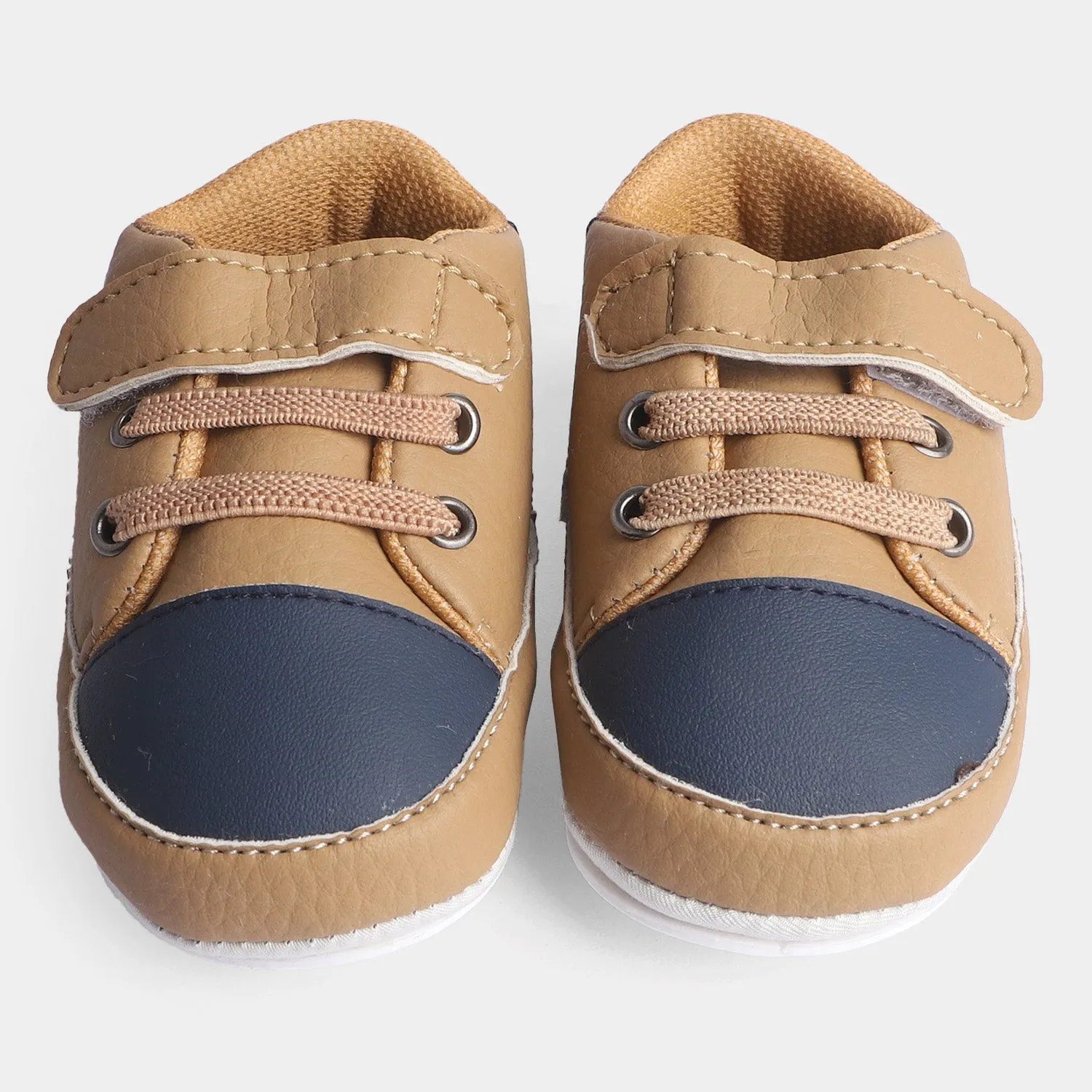 Baby Boy Shoes 1904-Beige/Navy