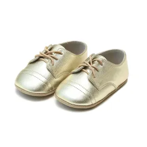 Bailey Leather Derby Crib Shoe (Infant)