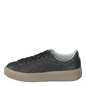 Basket Platform Lux Womens Black