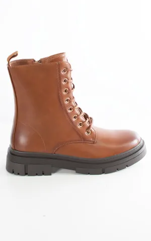 Biker Boots | Camel