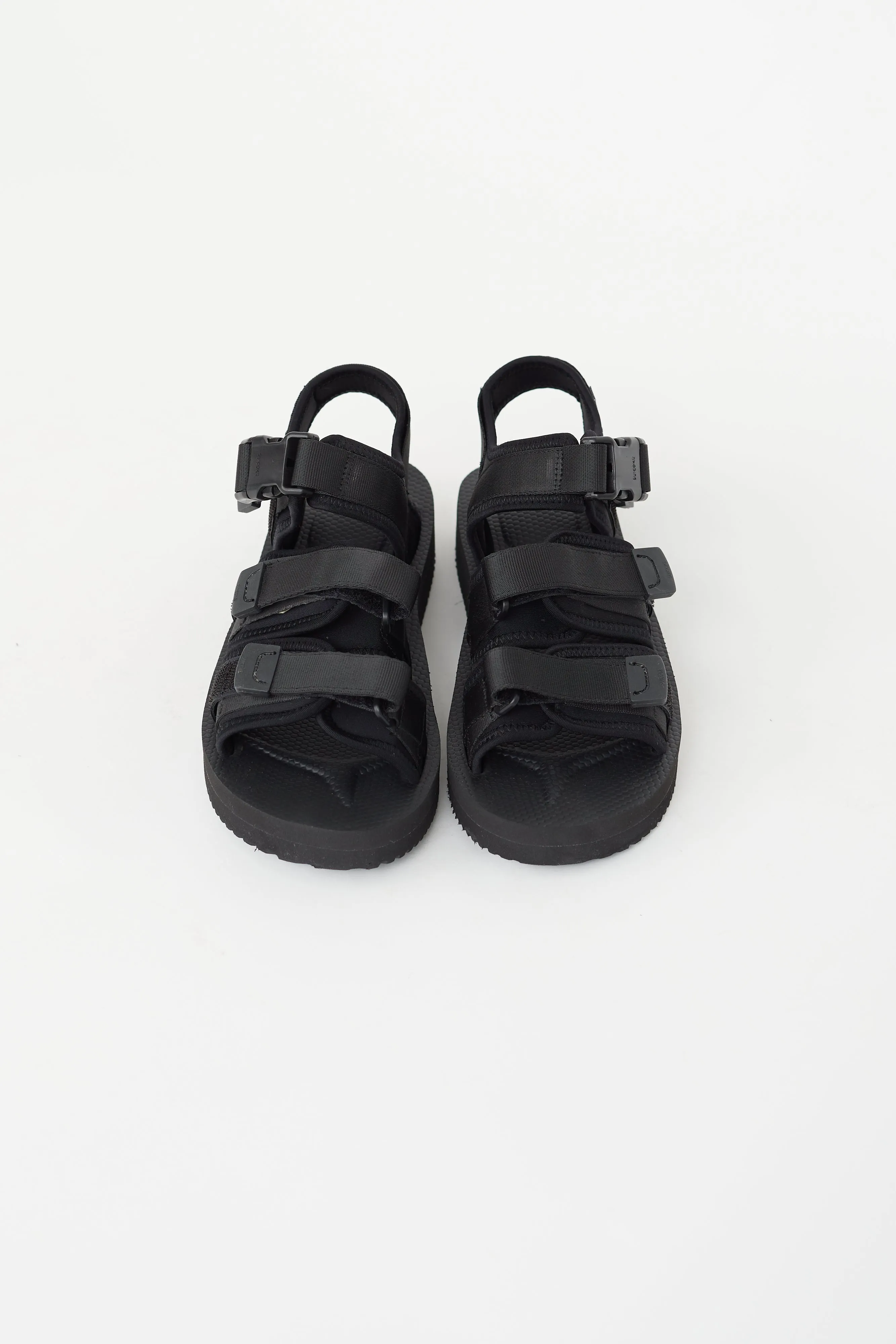 Black Chunky Sport Sandal