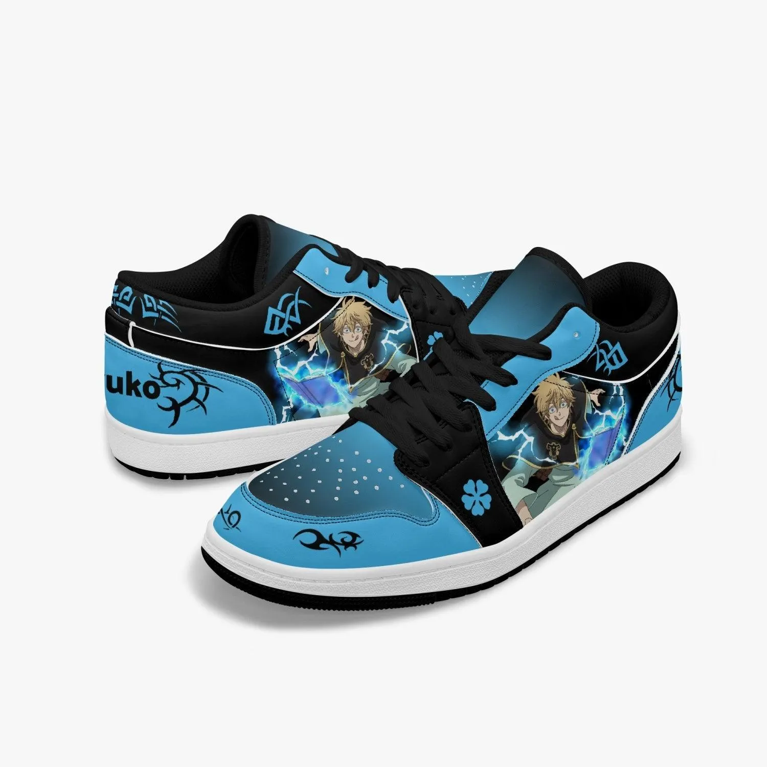 Black Clover Luck Voltia JD1 Low Anime Shoes