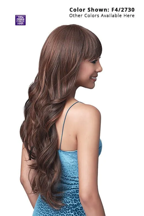 Bobbi Boss M404 Bahari Bold Bangs Regular Synthetic Wig