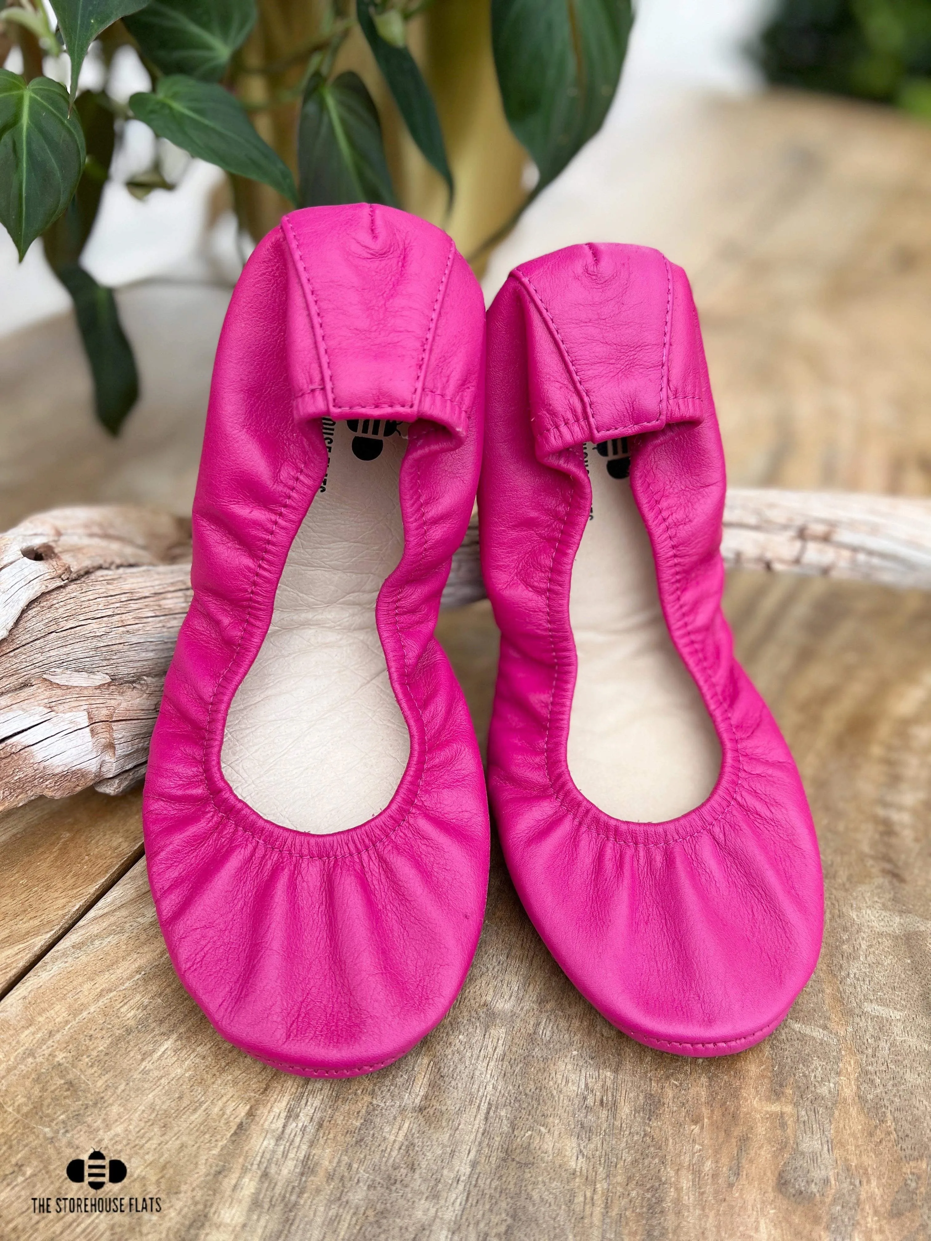 Bright Pink Storehouse Flats Classics