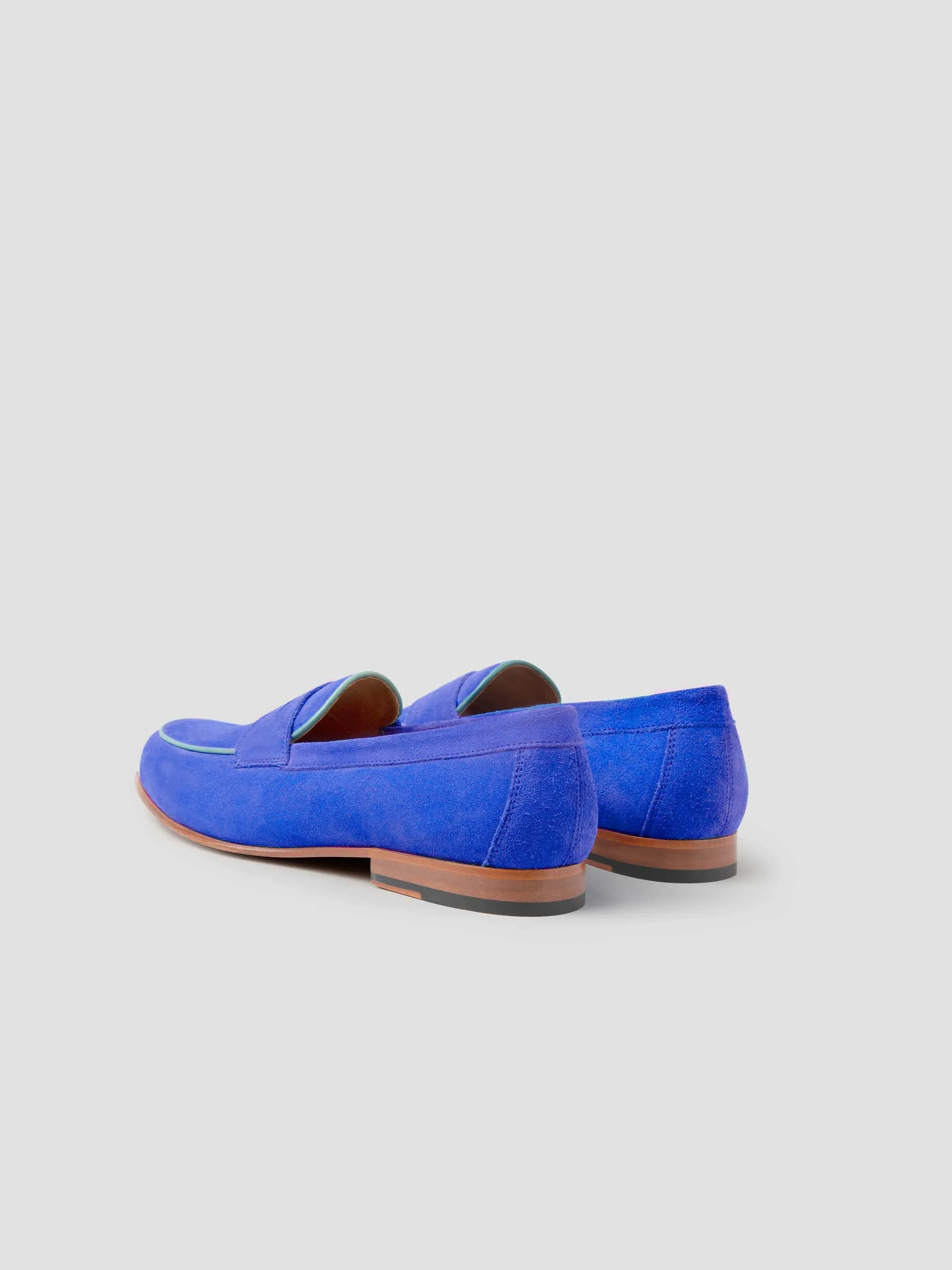 Charles Loafer - Sapphire Suede