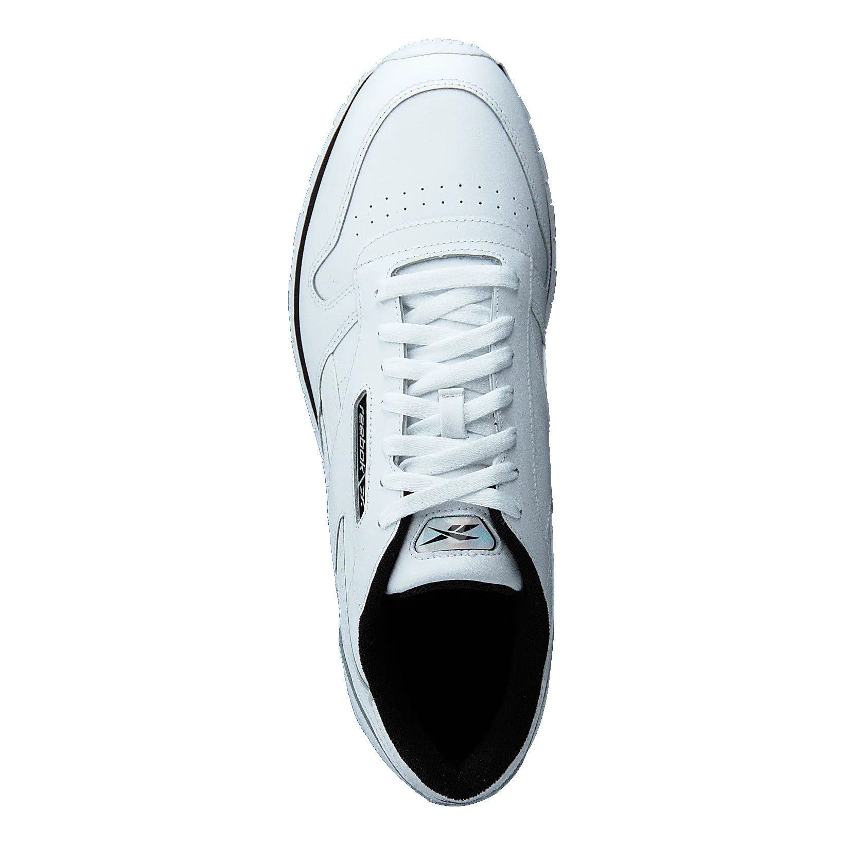 Cl Leather Mu White/black/silvmt