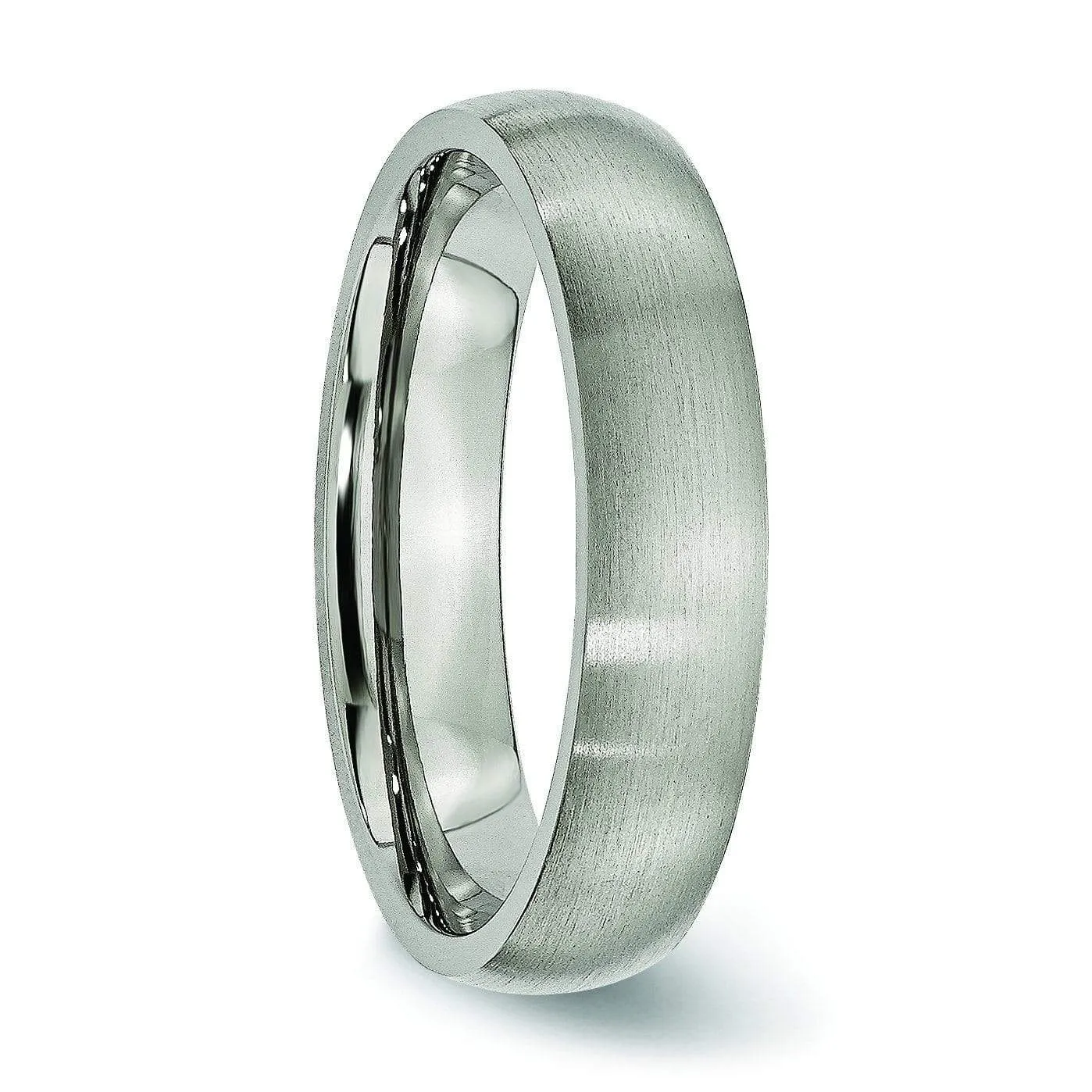 Comfort Fit Titanium Wedding Band