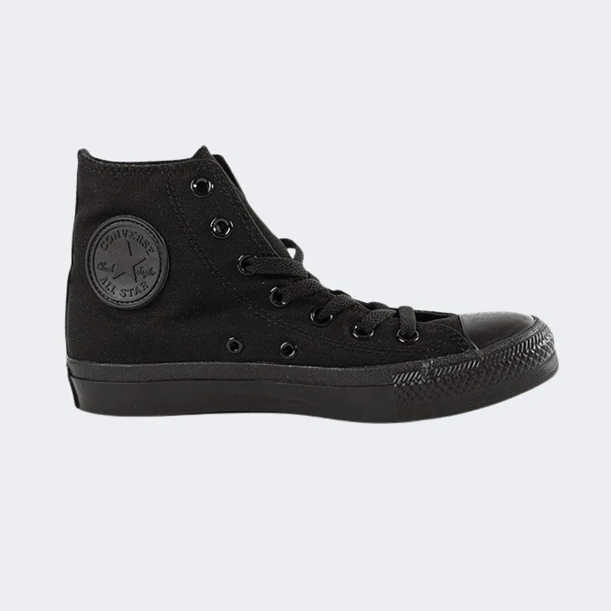 Converse All Star Chuck Taylor Hi-Rise Monochrome Crib-Boys Lifestyle Shoes Black