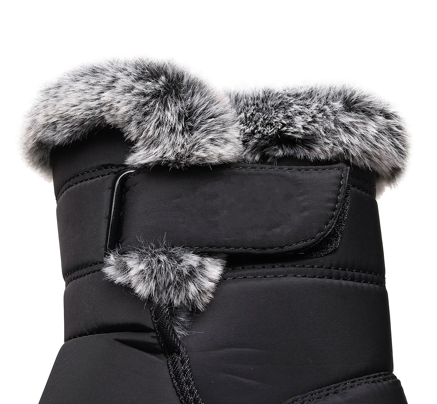 Damen Winter Schneestiefel mit warmem Futter, bequeme, rutschfeste Stiefeletten, wasserdichte Outdoor-Walking-Plattformschuhe