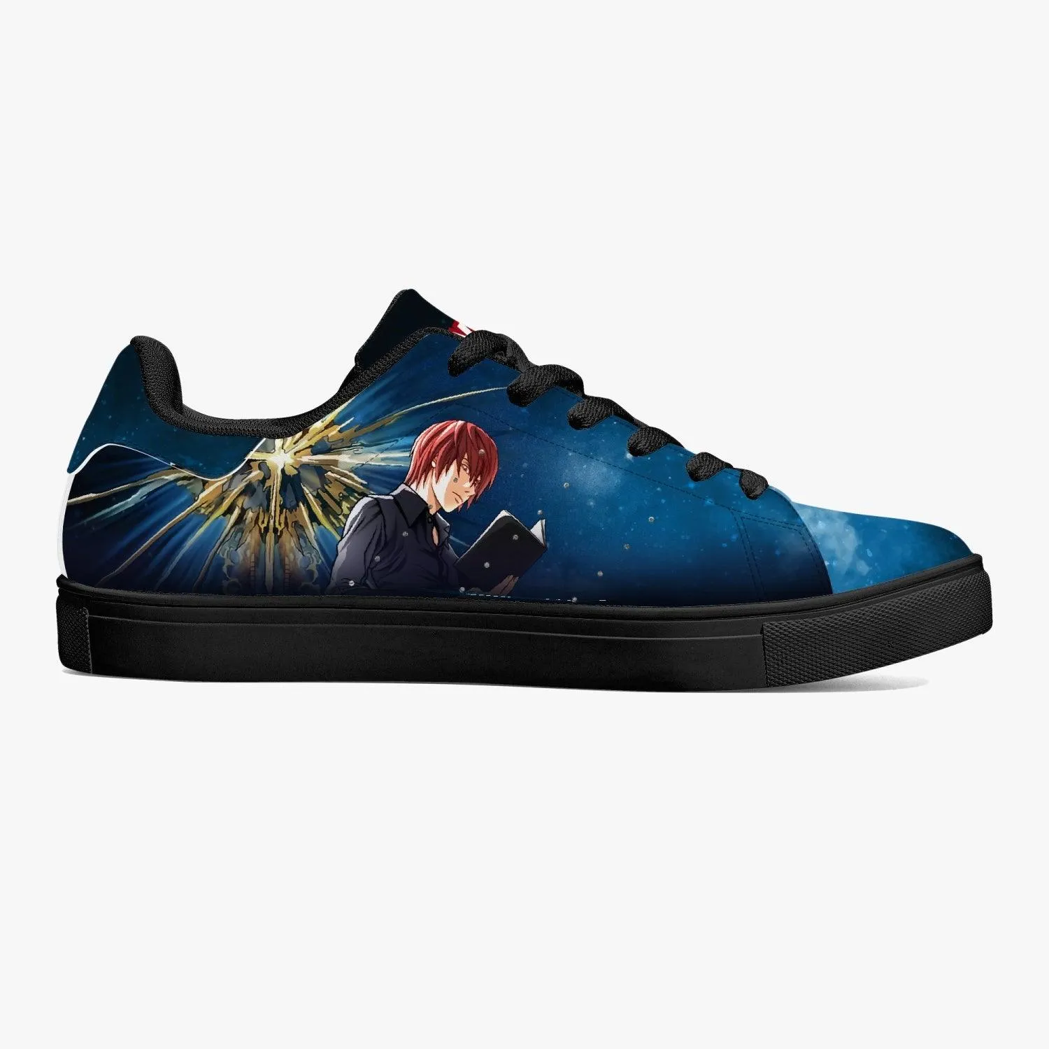 Death Note Light Yagami Blue Skate Anime Shoes