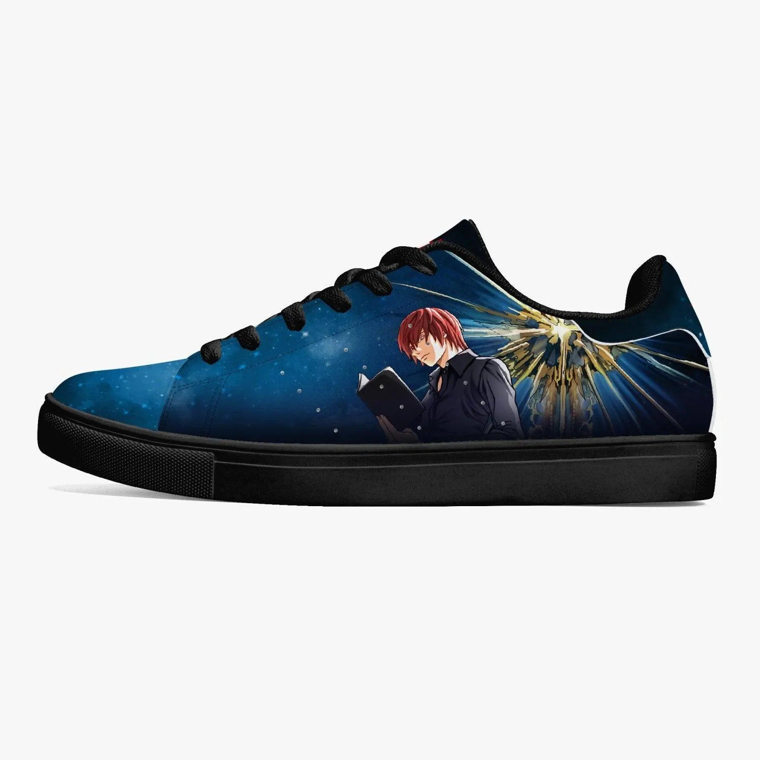 Death Note Light Yagami Blue Skate Anime Shoes