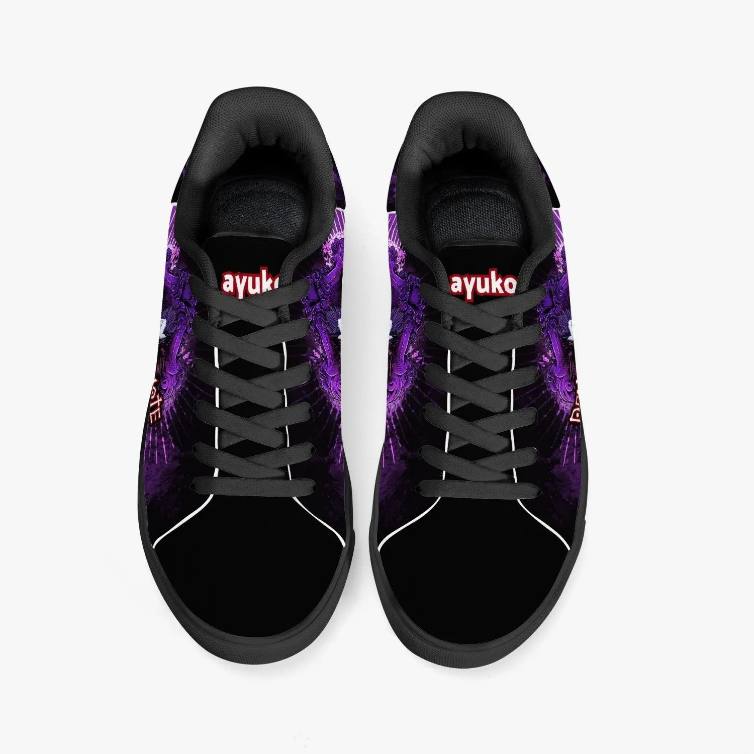 Death Note Ryuk Purple Black Skate Anime Shoes