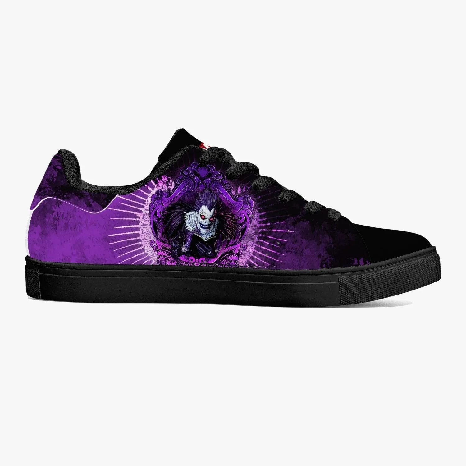 Death Note Ryuk Purple Black Skate Anime Shoes