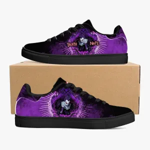 Death Note Ryuk Purple Black Skate Anime Shoes