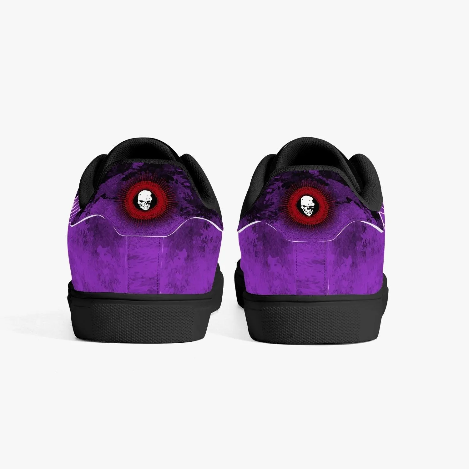 Death Note Ryuk Purple Black Skate Anime Shoes