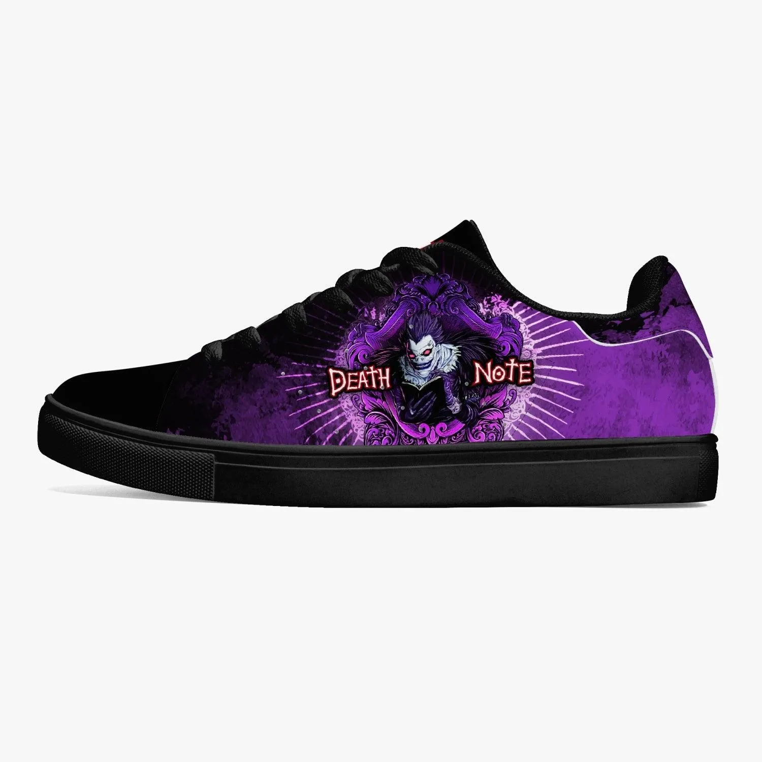 Death Note Ryuk Purple Black Skate Anime Shoes