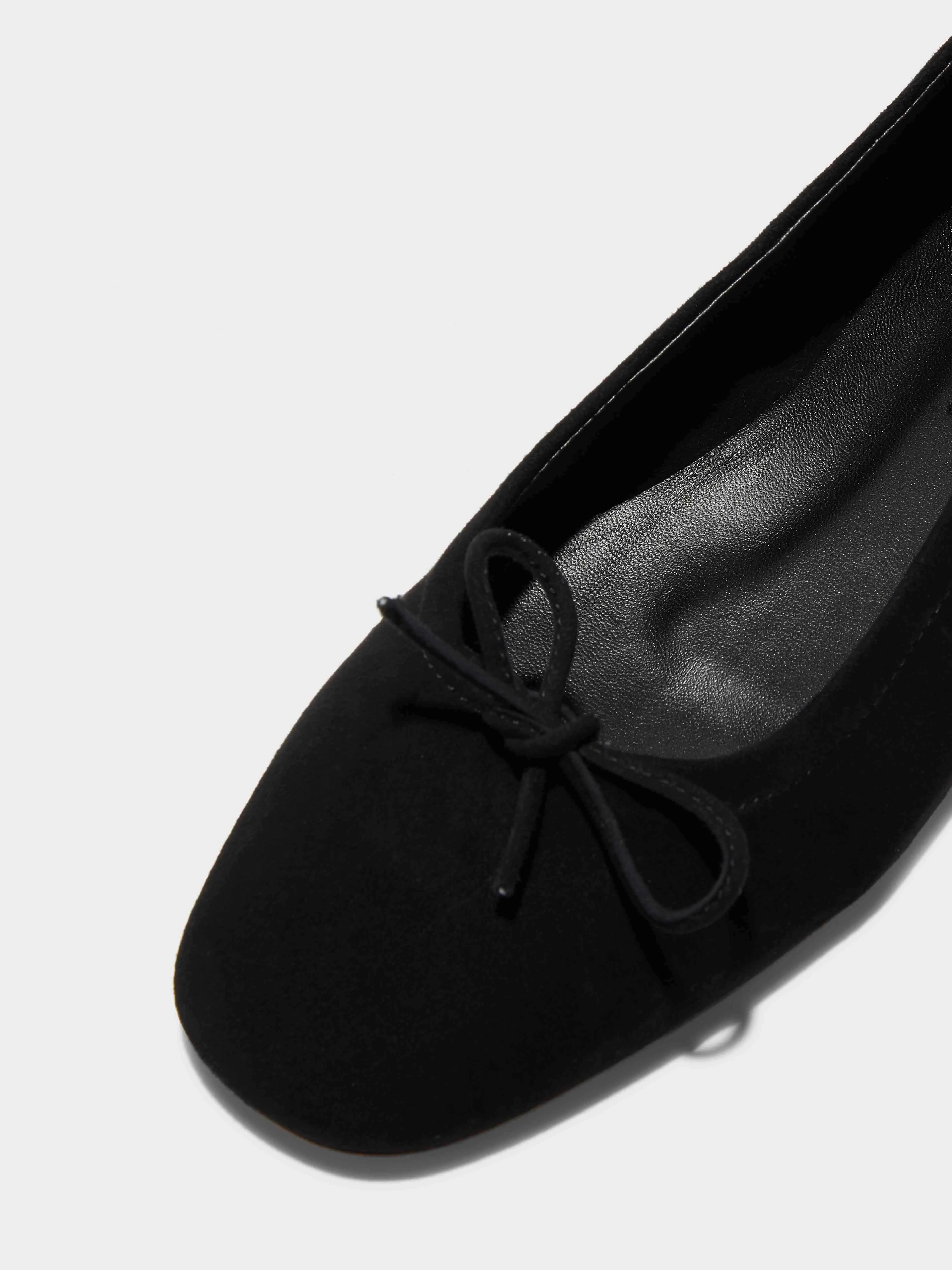 Delfina Suede Ballet Flats