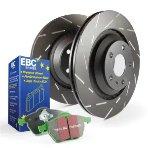 EBC Brakes S2KF1235 S2 Kits Greenstuff 2000 and USR Rotors