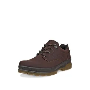 ECCO Rugged Track 838134 02178 Mens Mocha Leather Waterproof Lace Up Shoes