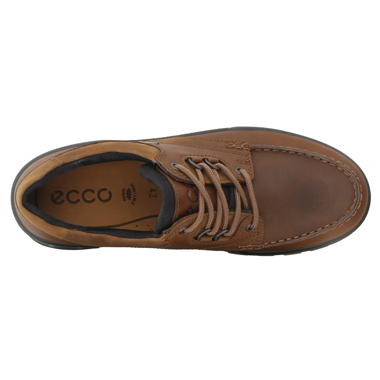 Ecco Track 25 Low GTX 831714 Leather Nubuck Men's Lace Up Shoes - UK 9-9.5 - US 9-9.5 Men - EU 43