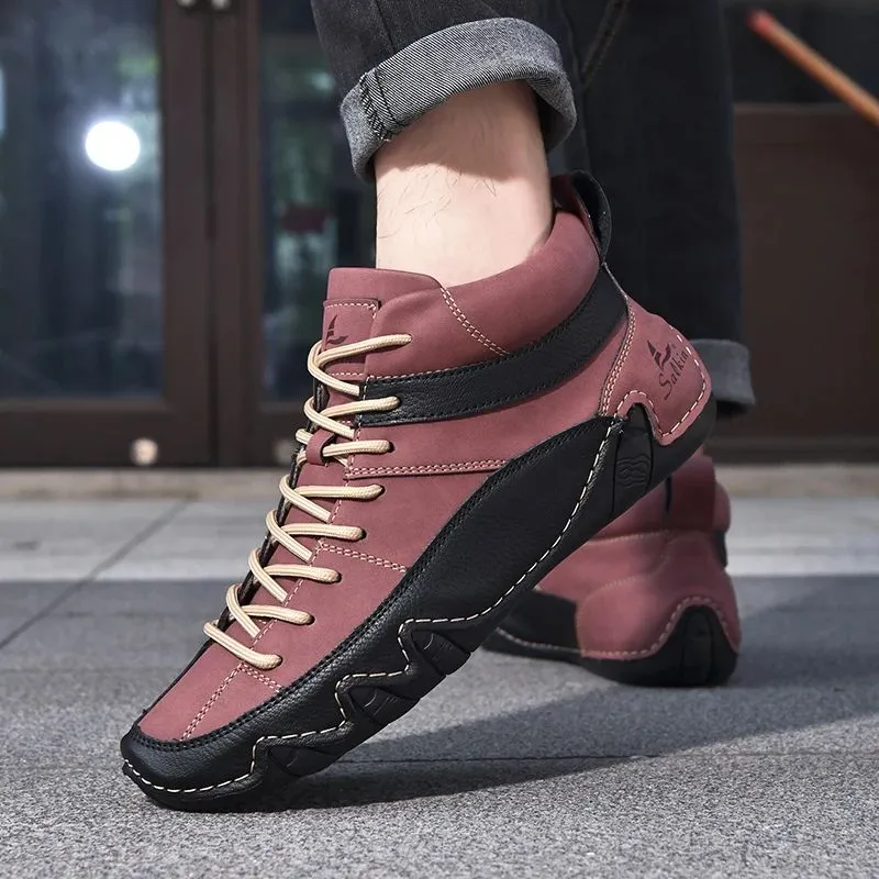 Elevate Leather Sneakers