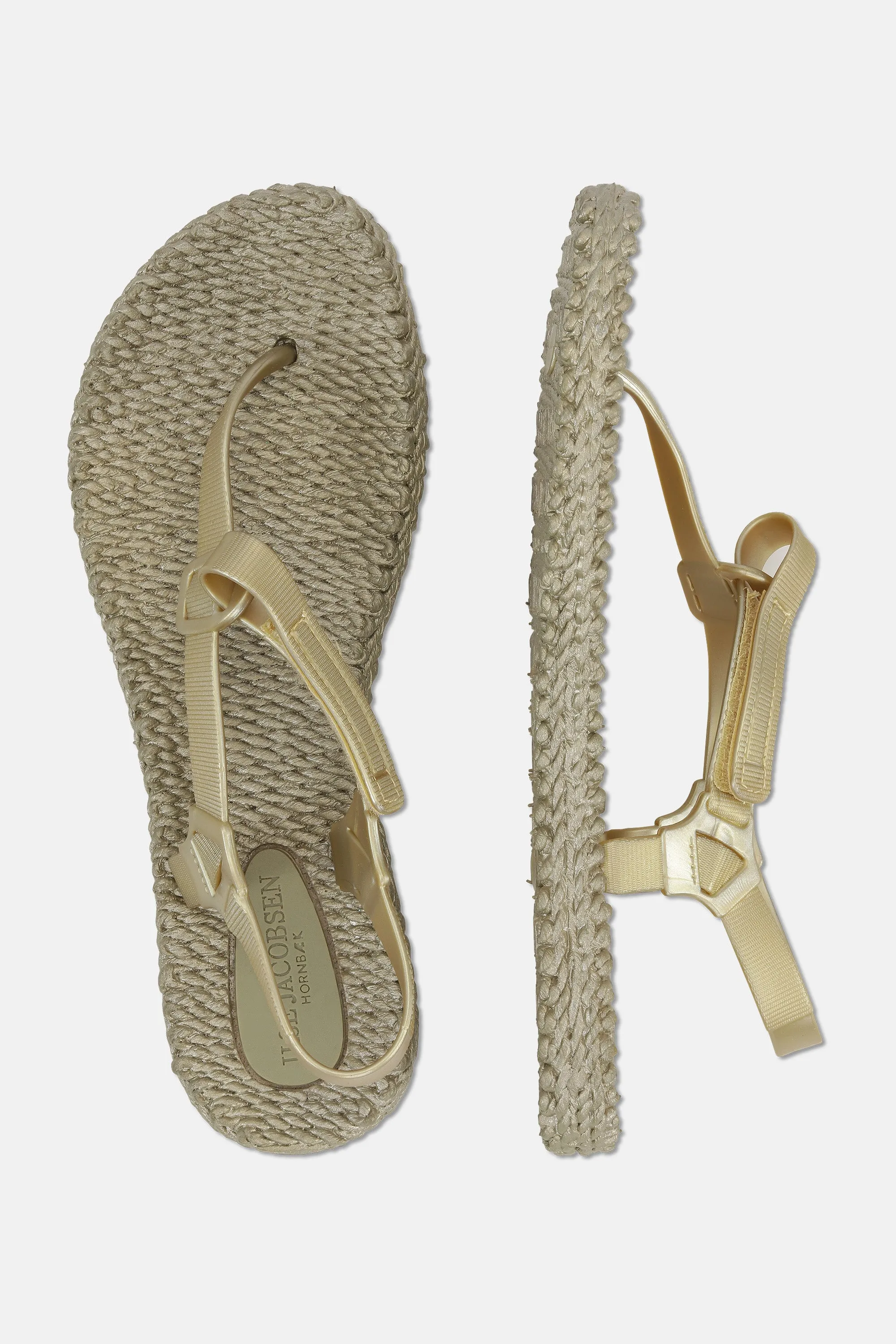 Flip Flops Mit Riemen - Platin