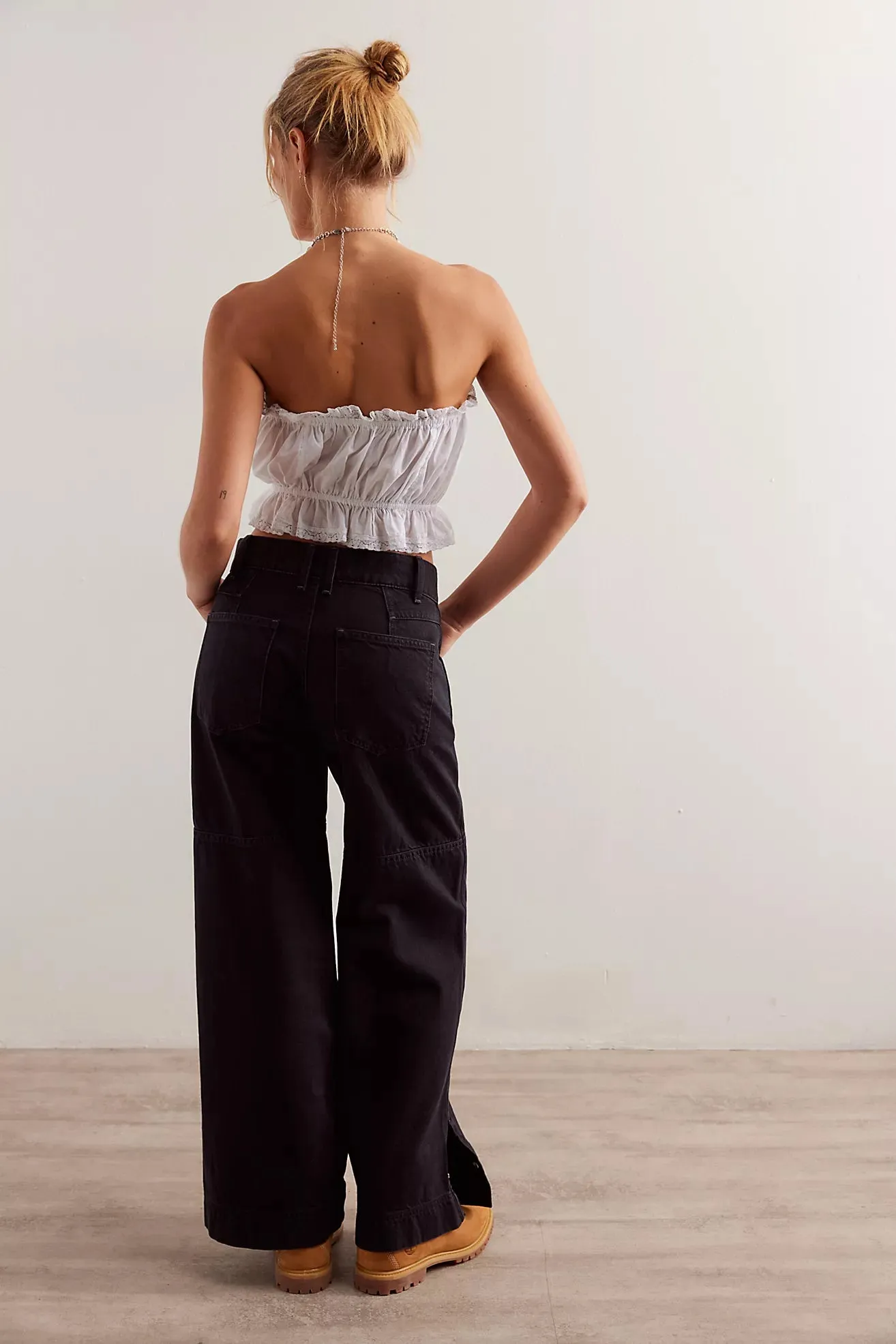 Free People Benji Relaxed Wide Leg Pant