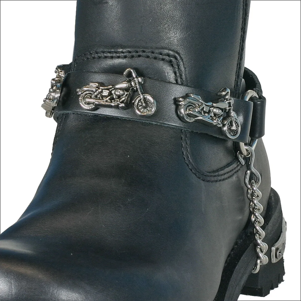 Hot Leathers BNL1007 Motorcycle Boot Chain