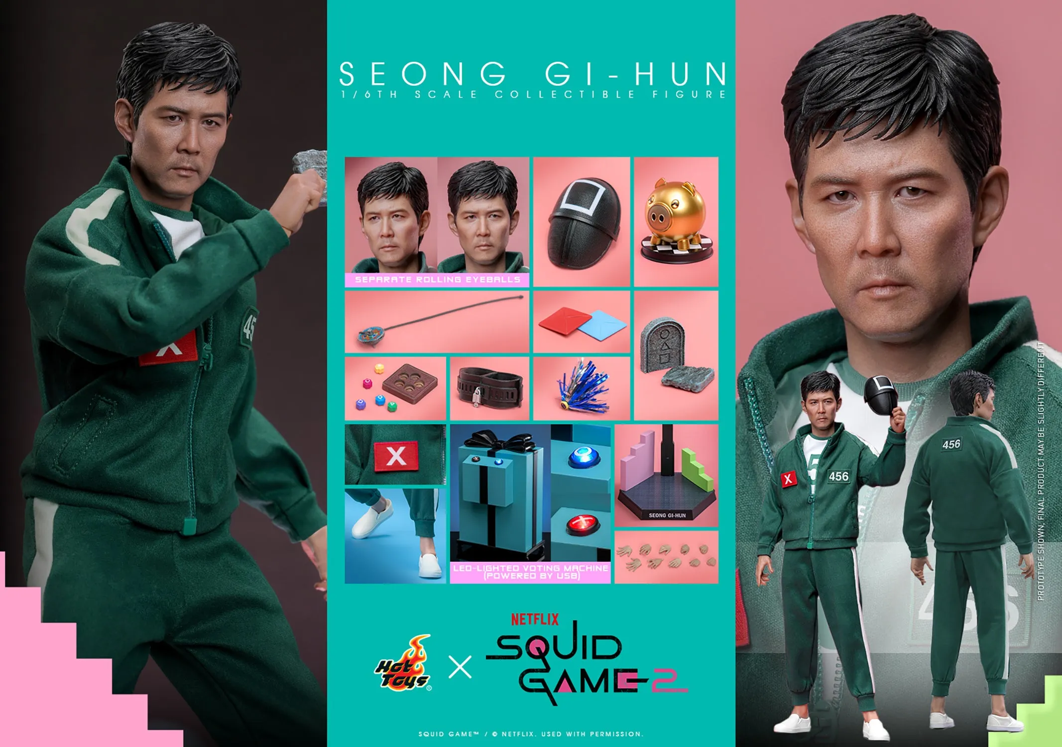 Hot Toys - TMS153 Squid Game 2 - Seong Gi-Hun 1/6th Scale Collectible Figure