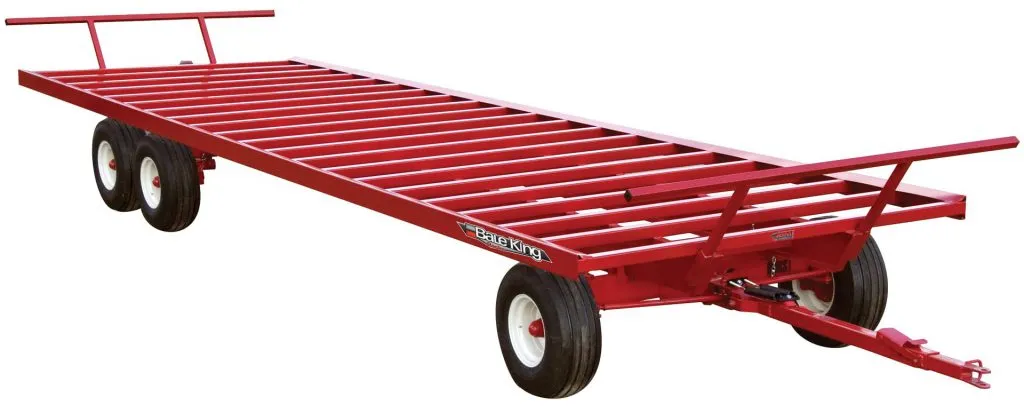 JBM 16' to 36' Length Bale King Racks with Hauls Round Bale for Tractors