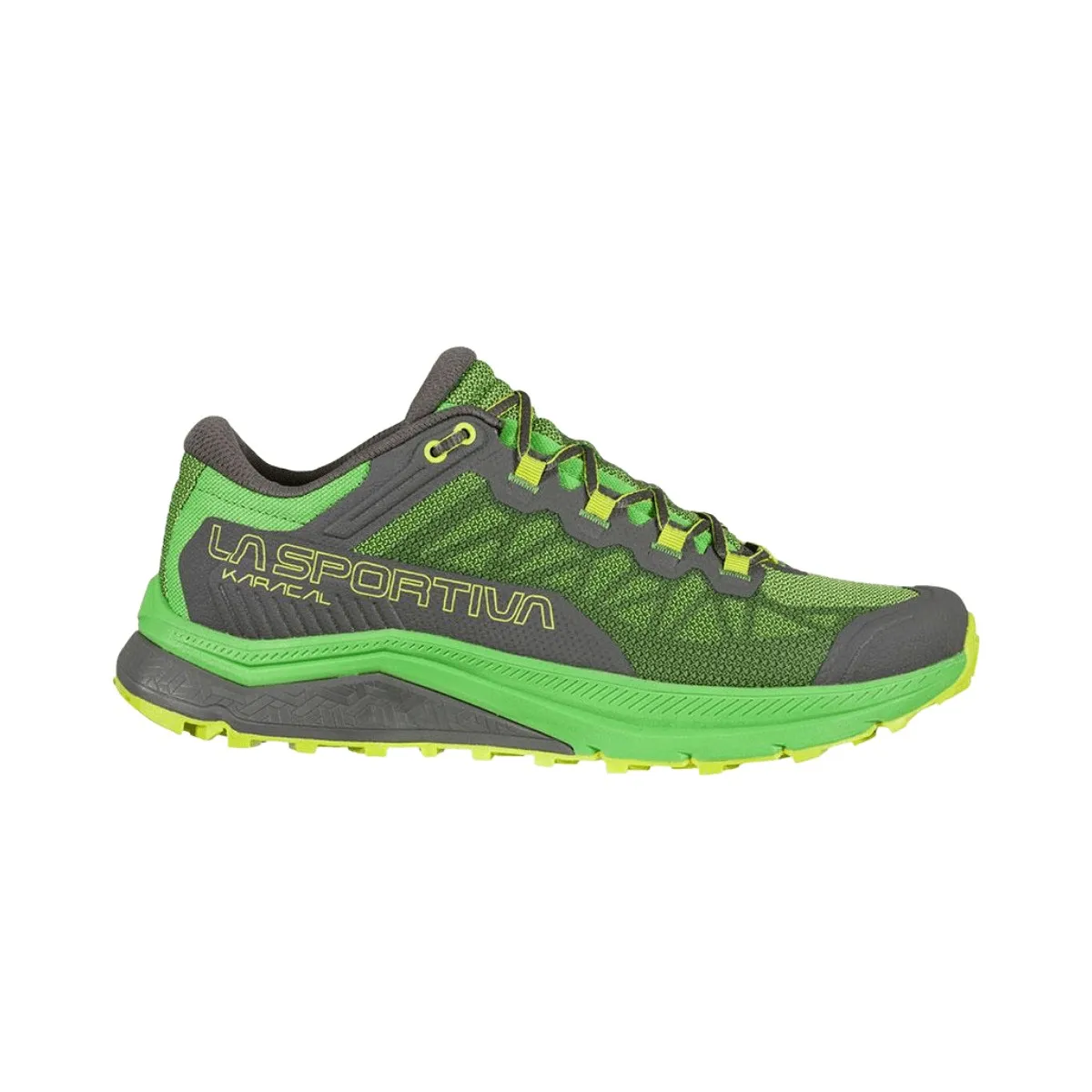 La Sportiva Karacal Green Grey Yellow Shoes