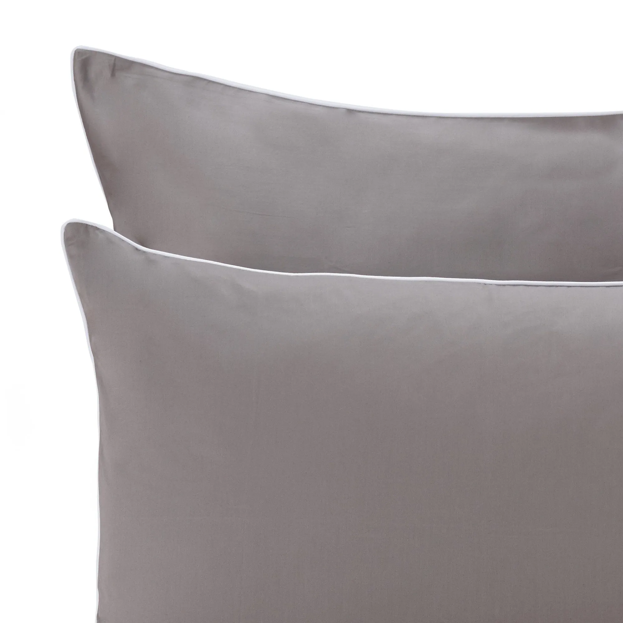 Lanton Pillowcase [Grey/White]