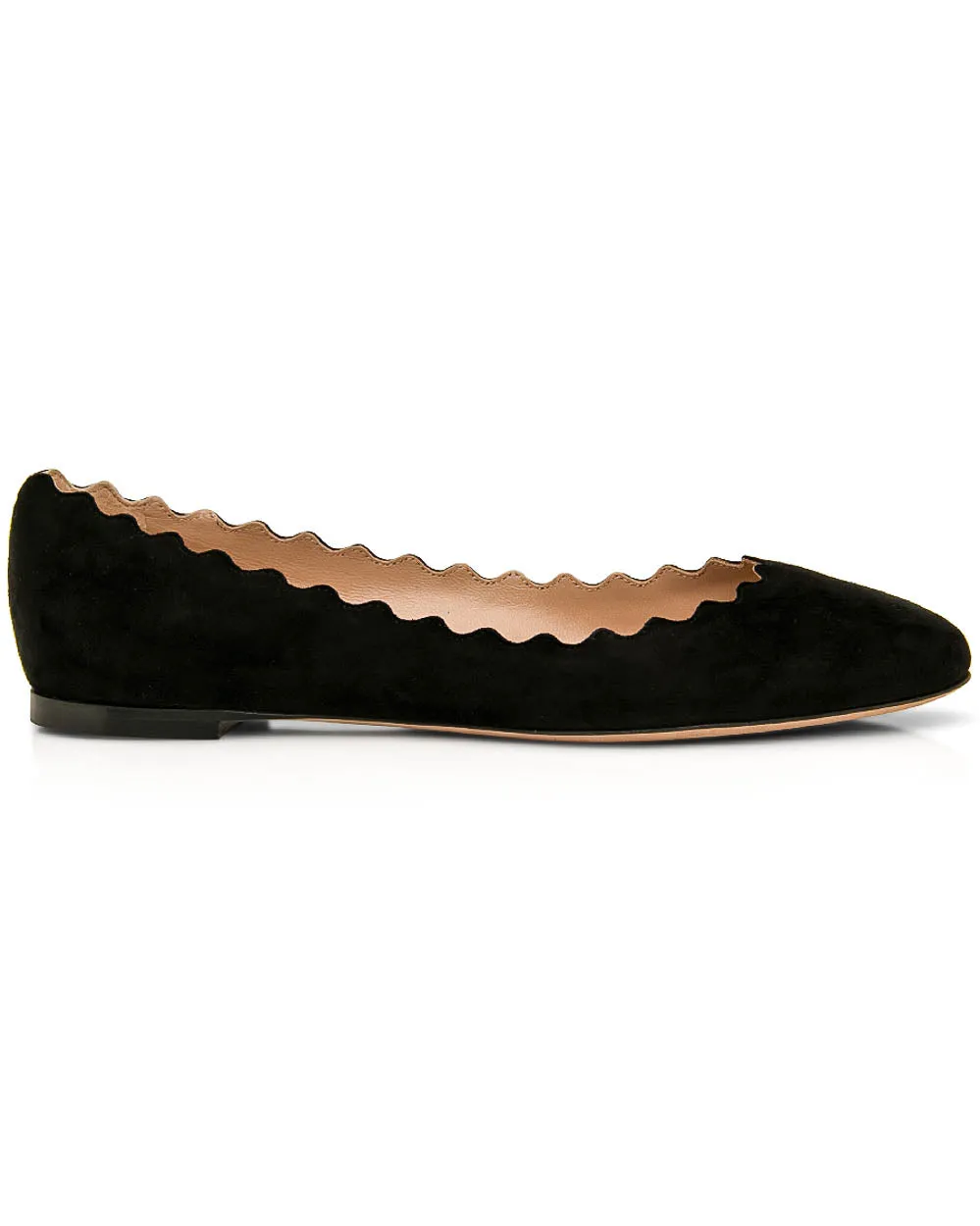 Lauren Ballet Flat in Black