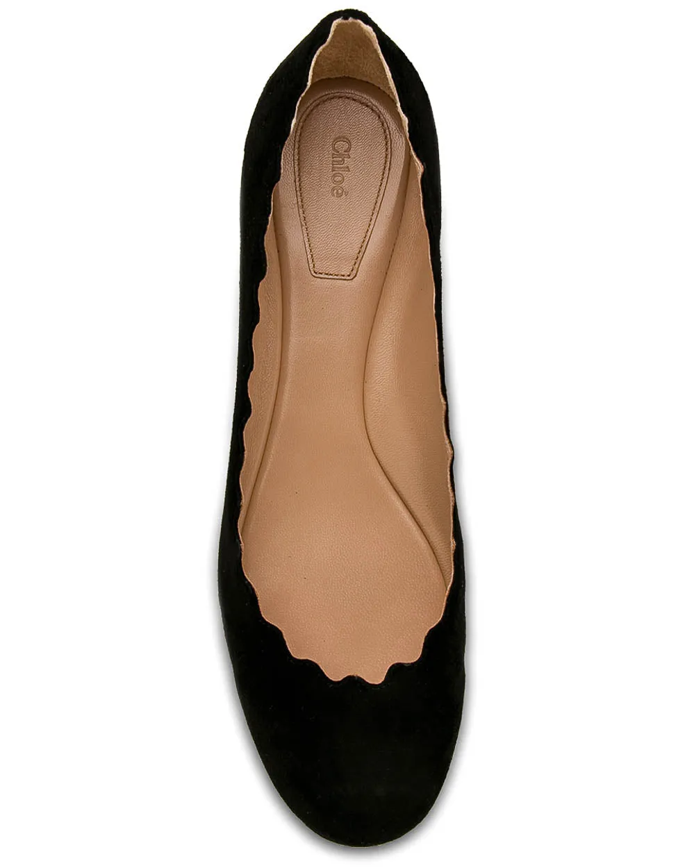 Lauren Ballet Flat in Black