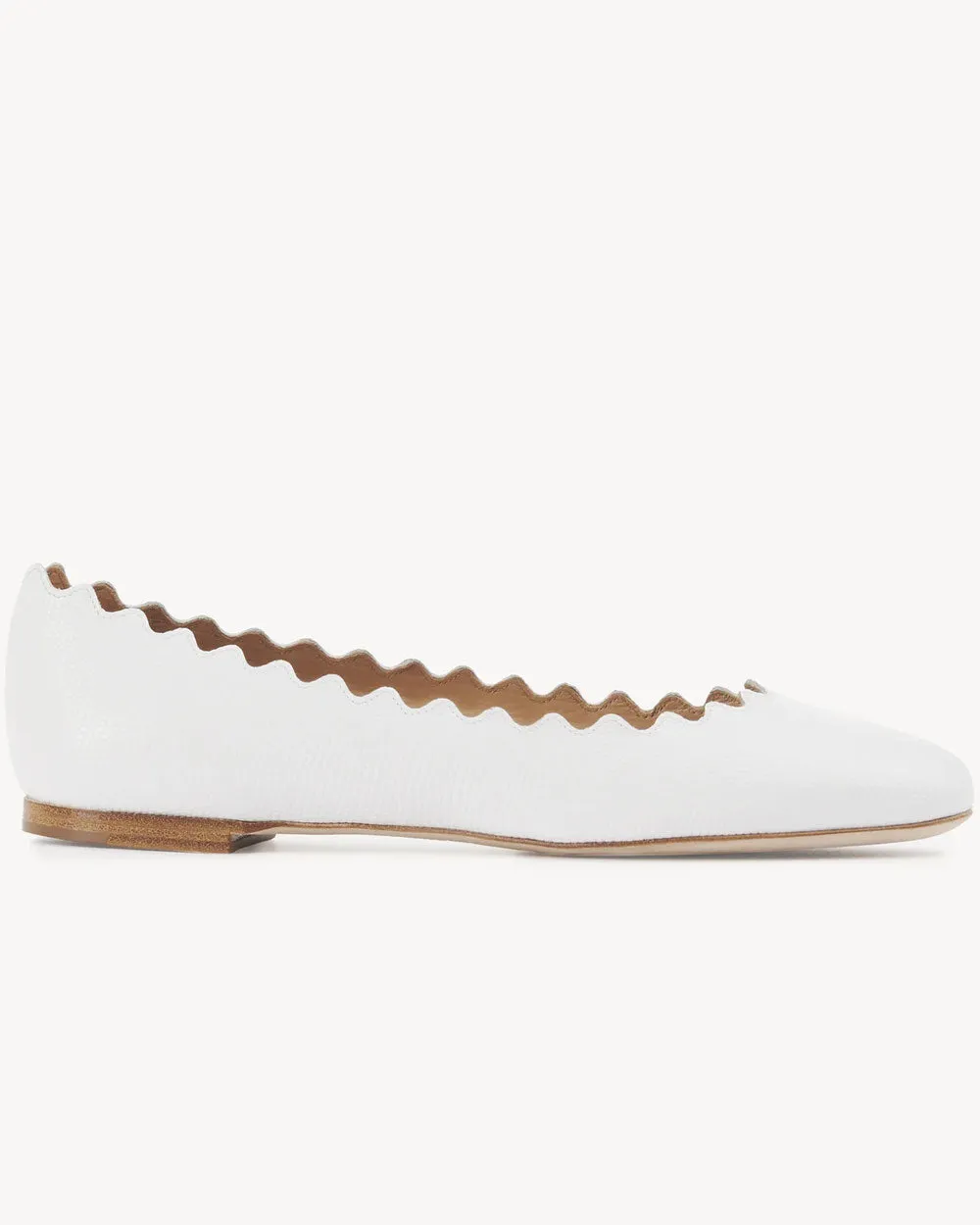 Lauren Flat in White